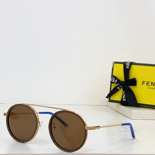 Fendi AAA Quality Sunglasses #1215362 $64.00 USD, Wholesale Replica Fendi AAA Quality Sunglasses