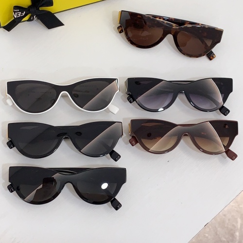 Replica Fendi AAA Quality Sunglasses #1215367 $60.00 USD for Wholesale