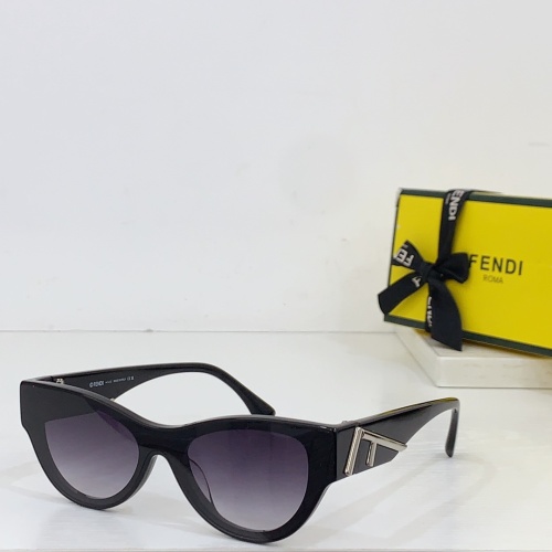 Fendi AAA Quality Sunglasses #1215370 $60.00 USD, Wholesale Replica Fendi AAA Quality Sunglasses