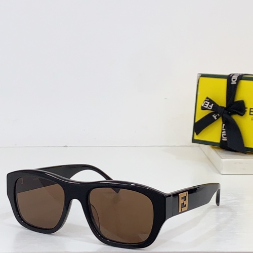 Fendi AAA Quality Sunglasses #1215377 $60.00 USD, Wholesale Replica Fendi AAA Quality Sunglasses
