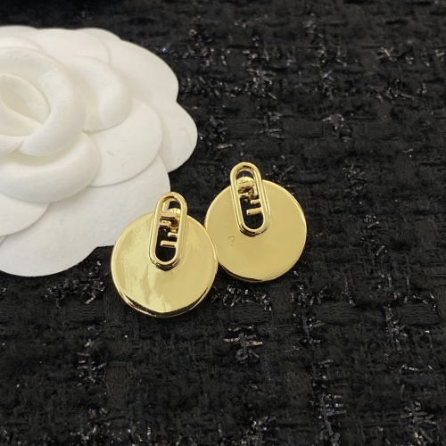 Replica Fendi Earrings For Women #1215426 $27.00 USD for Wholesale