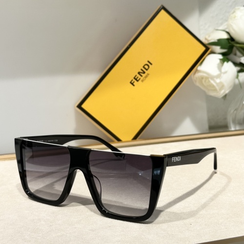 Fendi AAA Quality Sunglasses #1215433 $60.00 USD, Wholesale Replica Fendi AAA Quality Sunglasses