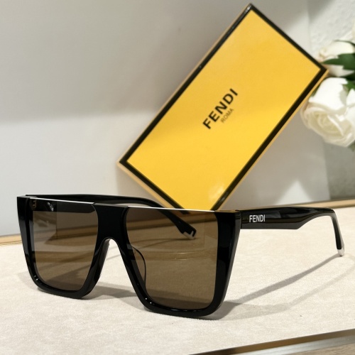 Fendi AAA Quality Sunglasses #1215434 $60.00 USD, Wholesale Replica Fendi AAA Quality Sunglasses
