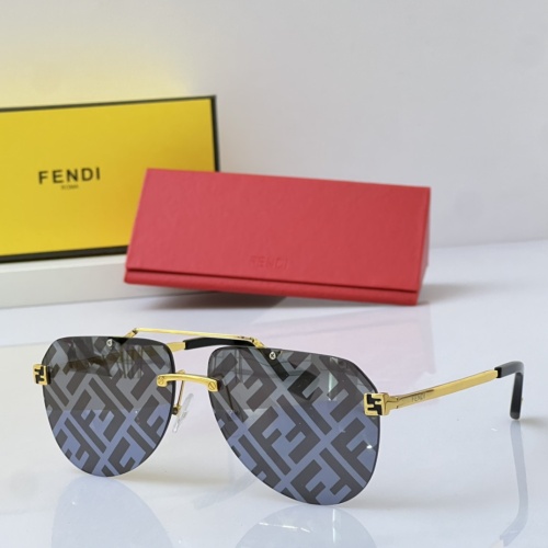 Fendi AAA Quality Sunglasses #1215437 $60.00 USD, Wholesale Replica Fendi AAA Quality Sunglasses