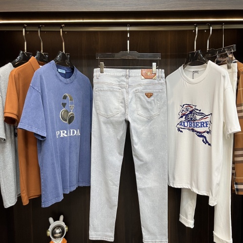 Replica Prada Jeans For Men #1215591 $88.00 USD for Wholesale