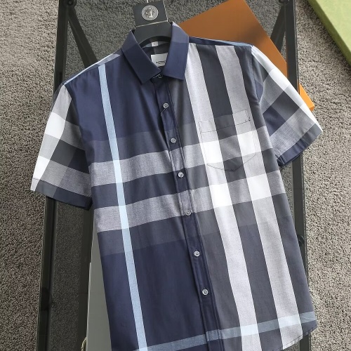 Burberry Shirts Short Sleeved For Men #1215597