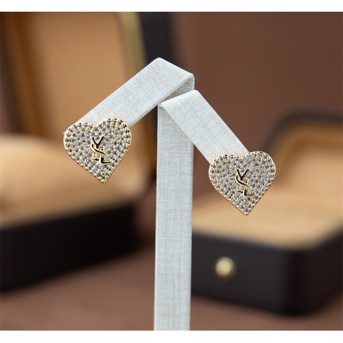 Replica Yves Saint Laurent YSL Earrings For Women #1215706 $27.00 USD for Wholesale