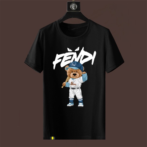 Fendi T-Shirts Short Sleeved For Men #1215975 $40.00 USD, Wholesale Replica Fendi T-Shirts