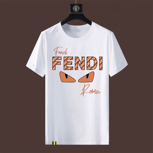 Fendi T-Shirts Short Sleeved For Men #1215976 $40.00 USD, Wholesale Replica Fendi T-Shirts