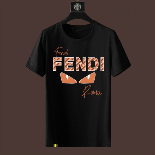 Fendi T-Shirts Short Sleeved For Men #1215977 $40.00 USD, Wholesale Replica Fendi T-Shirts