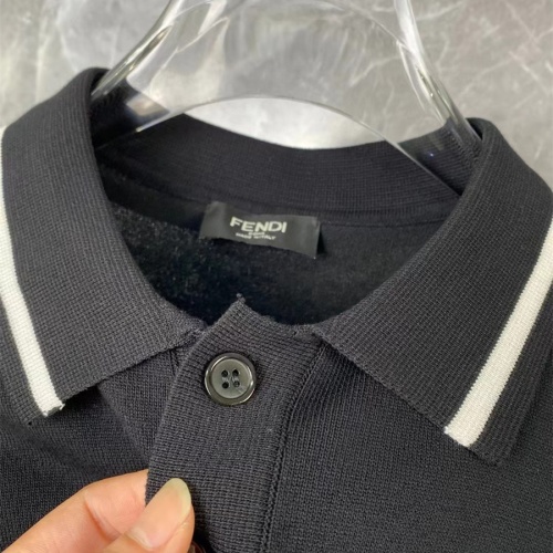 Replica Fendi T-Shirts Short Sleeved For Men #1216049 $40.00 USD for Wholesale