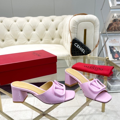 Replica Valentino Slippers For Women #1216377 $88.00 USD for Wholesale