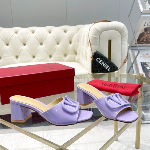 Replica Valentino Slippers For Women #1216378 $88.00 USD for Wholesale
