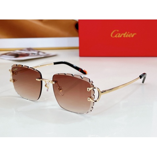 Cartier AAA Quality Sunglassess #1216395