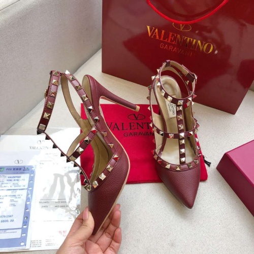 Valentino Sandal For Women #1216413 $92.00 USD, Wholesale Replica Valentino Sandal