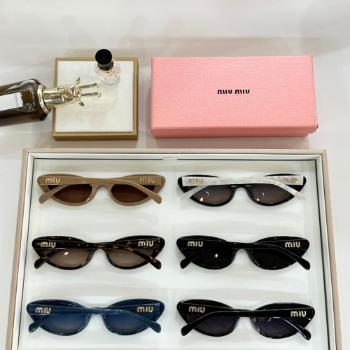 Replica MIU MIU AAA Quality Sunglasses #1216617 $60.00 USD for Wholesale