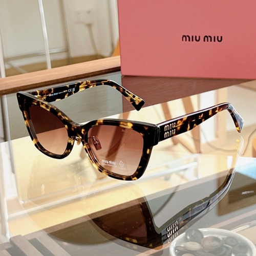 MIU MIU AAA Quality Sunglasses #1216632 $60.00 USD, Wholesale Replica MIU MIU AAA Sunglasses