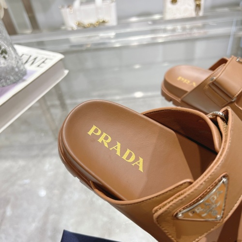 Replica Prada Slippers For Women #1216760 $92.00 USD for Wholesale
