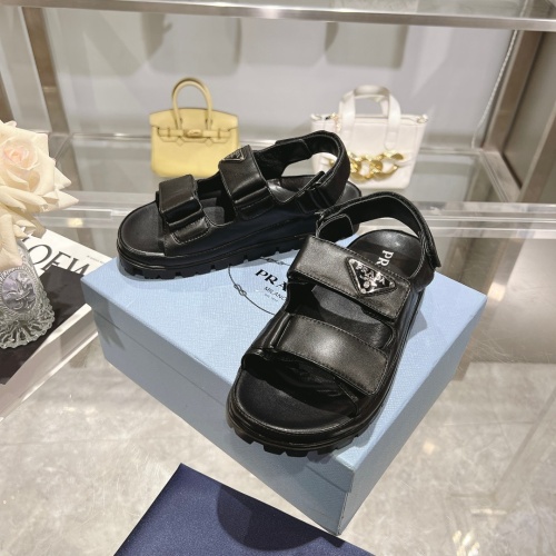 Replica Prada Sandal For Women #1216776 $92.00 USD for Wholesale