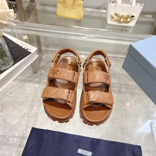 Replica Prada Sandal For Women #1216785 $92.00 USD for Wholesale