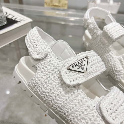 Replica Prada Sandal For Women #1216797 $105.00 USD for Wholesale