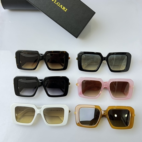 Replica Bvlgari AAA Quality Sunglasses #1216858 $60.00 USD for Wholesale
