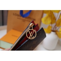 $72.00 USD Louis Vuitton AAA Quality Card Case In Red #1211686