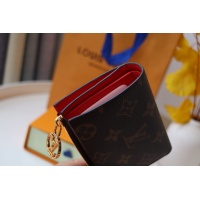 $72.00 USD Louis Vuitton AAA Quality Card Case In Red #1211686