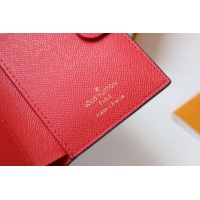 $72.00 USD Louis Vuitton AAA Quality Card Case In Red #1211686