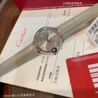 $122.00 USD Cartier AAA Quality Watches For Women #1213097