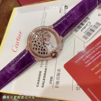 $140.00 USD Cartier AAA Quality Watches For Women #1213102