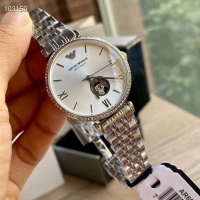$225.00 USD Armani AAA Quality Watches In Silver For Women #1213175