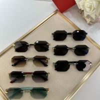 $68.00 USD Cartier AAA Quality Sunglassess #1216249