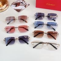 $56.00 USD Cartier AAA Quality Sunglassess #1216400