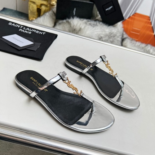 Replica Yves Saint Laurent YSL Slippers For Women #1216927 $82.00 USD for Wholesale