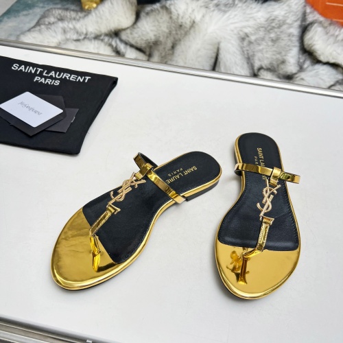 Replica Yves Saint Laurent YSL Slippers For Women #1216928 $82.00 USD for Wholesale