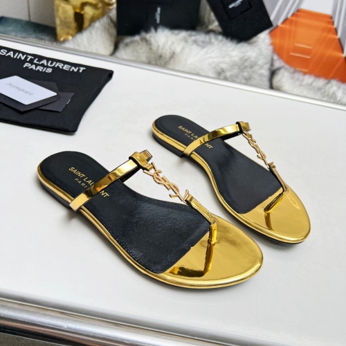 Replica Yves Saint Laurent YSL Slippers For Women #1216928 $82.00 USD for Wholesale