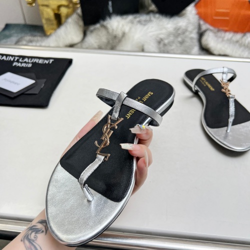 Replica Yves Saint Laurent YSL Slippers For Women #1216929 $82.00 USD for Wholesale
