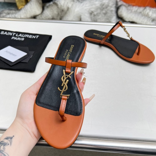 Replica Yves Saint Laurent YSL Slippers For Women #1216933 $82.00 USD for Wholesale