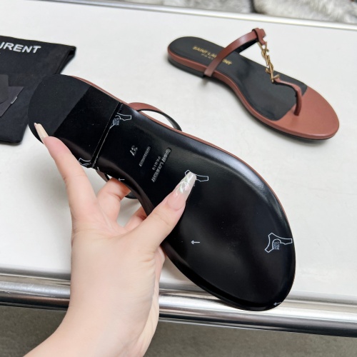 Replica Yves Saint Laurent YSL Slippers For Women #1216934 $82.00 USD for Wholesale