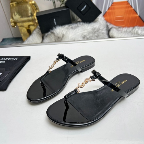 Replica Yves Saint Laurent YSL Slippers For Women #1216946 $82.00 USD for Wholesale