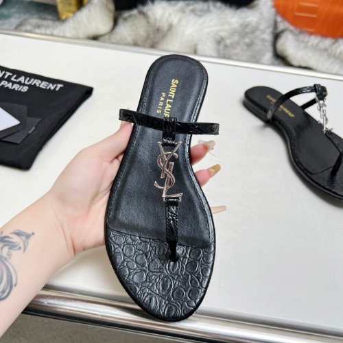 Replica Yves Saint Laurent YSL Slippers For Women #1216947 $82.00 USD for Wholesale