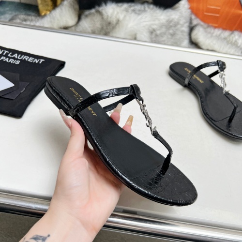 Replica Yves Saint Laurent YSL Slippers For Women #1216947 $82.00 USD for Wholesale
