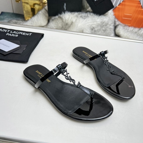 Replica Yves Saint Laurent YSL Slippers For Women #1216949 $82.00 USD for Wholesale