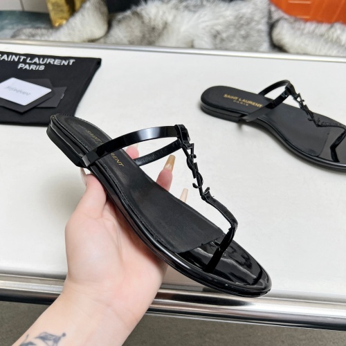 Replica Yves Saint Laurent YSL Slippers For Women #1216949 $82.00 USD for Wholesale