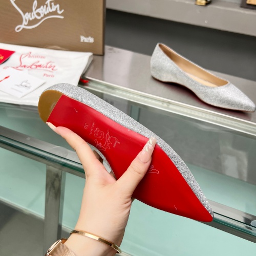 Replica Christian Louboutin Flat Shoes For Women #1217059 $102.00 USD for Wholesale