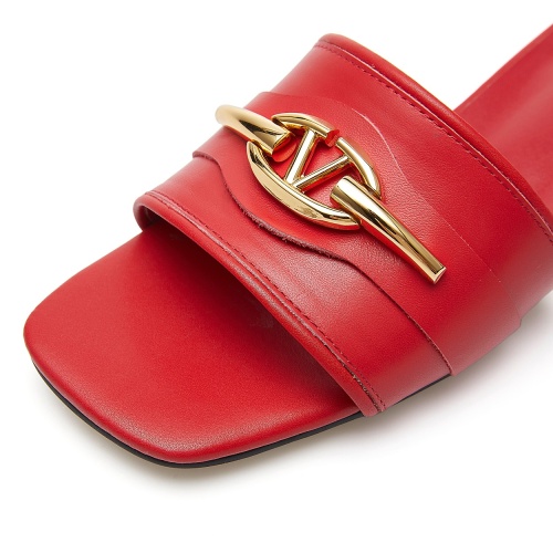 Replica Valentino Slippers For Women #1217101 $80.00 USD for Wholesale