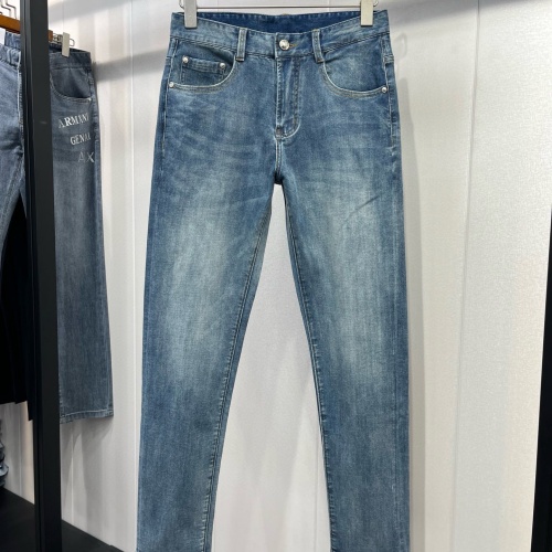 Replica Prada Jeans For Men #1217323 $60.00 USD for Wholesale