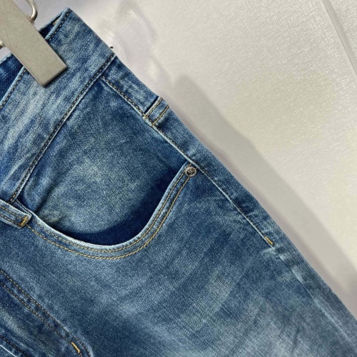 Replica Prada Jeans For Men #1217323 $60.00 USD for Wholesale