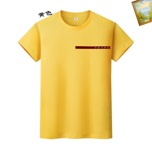 Prada T-Shirts Short Sleeved For Unisex #1217588 $25.00 USD, Wholesale Replica Prada T-Shirts